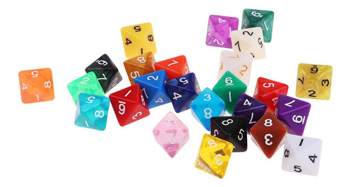 25 Unidades/pacote De Dados Digitais Acrílicos 16mm Para De