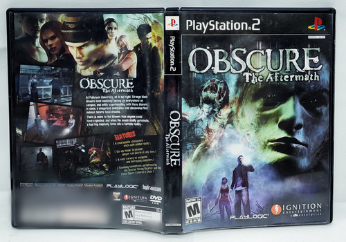 Obscure The Aftermath Ps2 FĂsico Completo Con Manual (Usado)