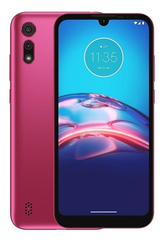 Imagen 6 de 6 de Moto E6s (2020) 32 GB rosa electrico 2 GB RAM