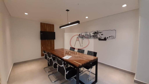 Imagem 10 de 30 de Sala Para Alugar, 21 M² Por R$ 2.800,00/mês - Ponta Da Praia - Santos/sp - Sa0505