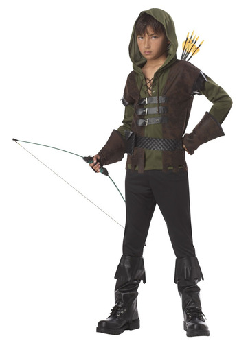 Disfraz Para Niño Robin Hood Talla Medium Halloween 