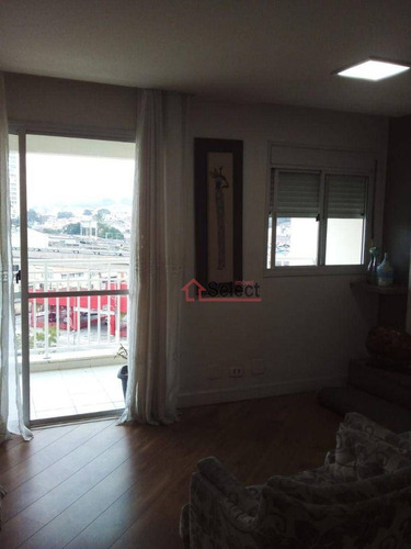 Imagem 8 de 30 de Lindo Apartamento Com 2 Dormitórios, Closet E 1 Suíte, Ampla Varanda, Cozinha Americana, 77 M², À Venda No Jd. Avelino - Ap1529