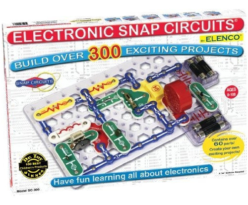 Juguete Ciencia Snap Circuits Classic Sc-300 Kit De Explorac