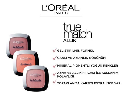 Blush Loréal Paris True Match 120 Rosa Sándalo