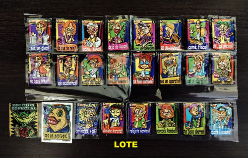 Lote Stickers Recuperados Colejodas Y Bomky Power Rangers