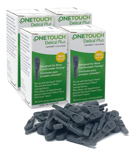 100 Lancetas Onetouch Delica Plus / One Touch