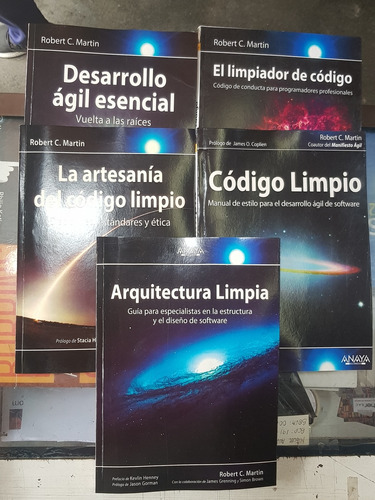 Codigo Limpio Robert Martín ( Colección 5 Libros )