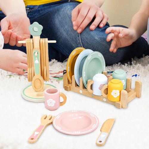 Juego De Simulación De Cocina, Vajilla, Platos Y Vajilla