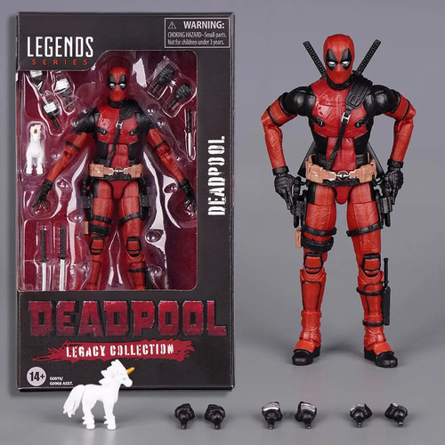 M0r Figura De Acción Deadpool X-men Legends Wade Winston