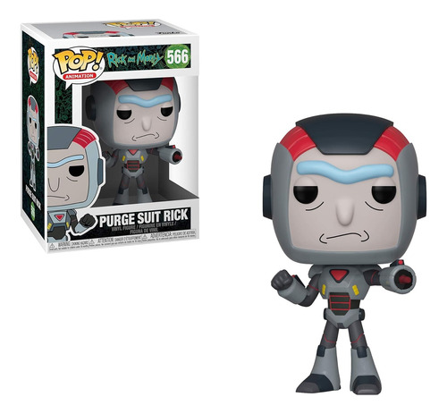 Funko Pop Purge Suit Rick 566 - Rick And Morty