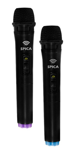 Parlante Portátil Spica Bluetooth Karaoke Microfono Tripode