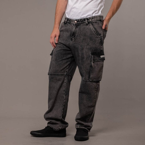 Pantalón Jean Rusty Parklife Cargo Hombre Shop Oficial