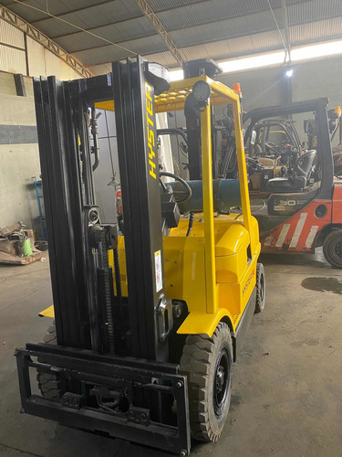 Imagem 2 de 7 de Empilhadeira Hyster H50xm Torre Triplex Com Deslo Ano 05