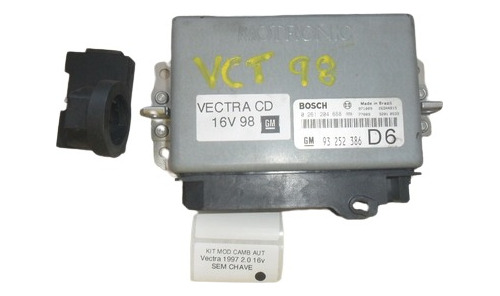 Modulo Injeção   Vectra 97 2.0 16v S/ Chave 0261204668