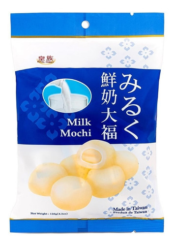 Mochi De Leche 120g Royal Family Importado De Taiwan