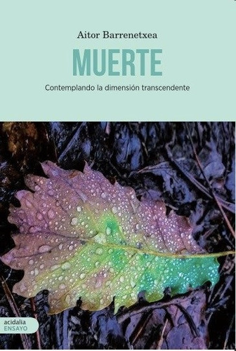 Muerte, De Barrenetxea, Aitor. Editorial Ediciones Carena, Tapa Blanda En Español