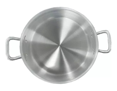 Caçarola Panela 40cm 23 Lts Linha Hotel Alumínio São Jorge Cor Cinza