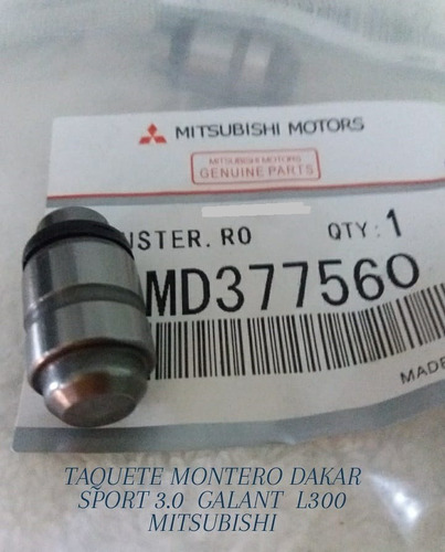 Taquete Mitsubishi Montero Dakar Sport 3.0 Galant L300 