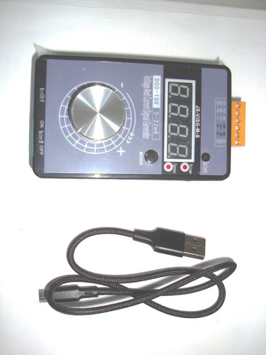 Calibrador De Procesos 4-20 Ma 0-10 Vcd Portatil Pila Recarg