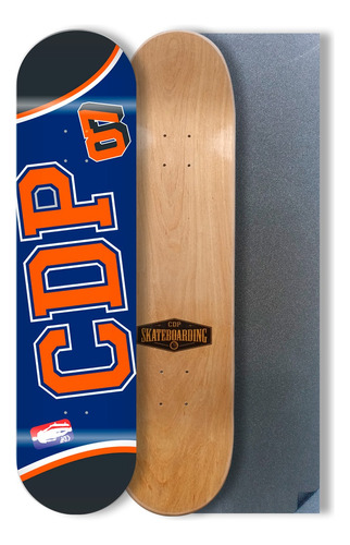 Tabla Skatepro Cdpskateboards Full Guatambù Jersey Ny + Lija