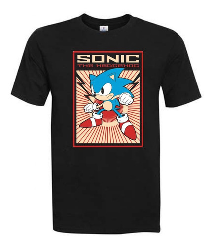 Polera Sonic - Diseño 105 Dtf