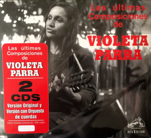 Cd Doble Violeta Parra Las Ultimas Composiciones Deluxe