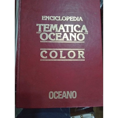 Enciclopedia Temática Océano 4 Tomos Tapas Duras