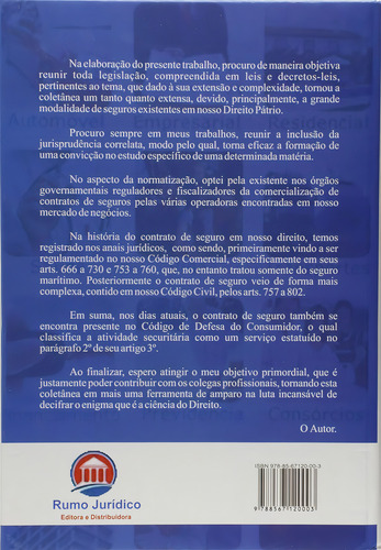 Livro Teoria E Prática Dos Seguros Contra As Seguradoras, De J. B. Torres De Albuquerque., Vol. 1. Editorial Rumo Legal, Capa Dura, Edição 1 Em Português, 2014