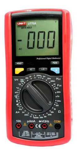 Uni-t Tester Multímetro Digital Ut70a