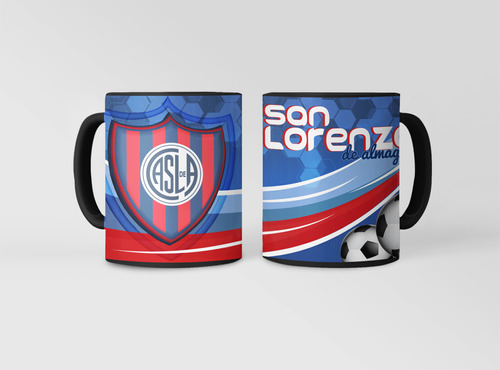 Taza Equipo De Fútbol Argentino San Lorenzo Pasión Cuerva