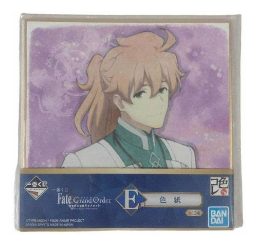 Litografía Shikishi Romani Archaman Fate Grand Order Bandai