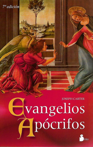 Evangelios apócrifos, de Carter, Joseph. Editorial Sirio, tapa blanda en español, 2002