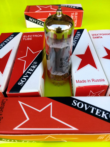 Valvulas Sovtek El84 - El Par Apareado - Made In Rusia