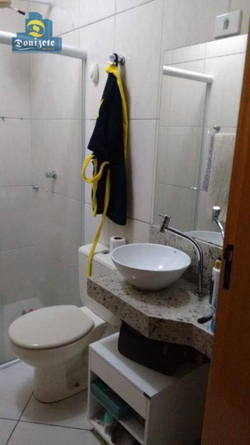 Cobertura Com 3 Dormitórios À Venda, 134 M² Por R$ 450.000,00 - Jardim Las Vegas - Santo André/sp - Co1669