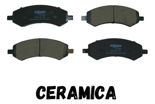 Pastilla De Freno Ceramica Delantera Dodge Dakota 06 07 7991