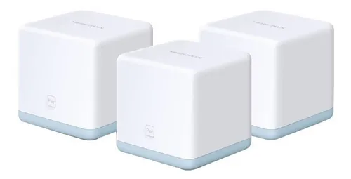 Sistema Wi-fi Mesh Mercusys V1 Blanco Pack X 3 Unidades