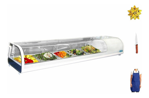 Vitrina Refrigerada Para Sushi Migsa Rts-132l + Regalos