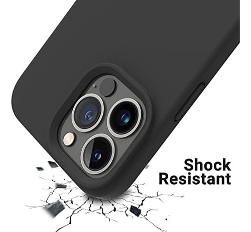 Funda Antichoque Otofly Para iPhone 14 Pro, Negra