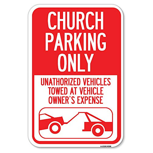 Solo Estacionamiento De Iglesia, Se Remolcan Vehículos...