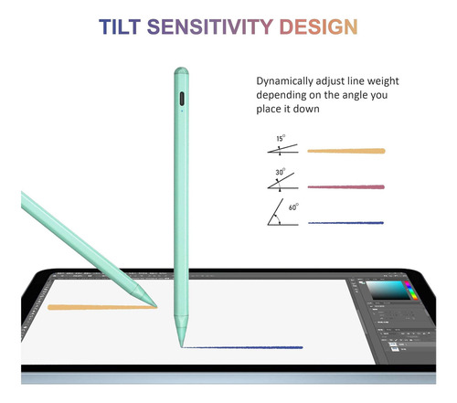 Pen De Lápiz Óptico Para iPad Pro & Air, Compatible Con De Y