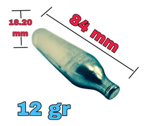 Aztk / 10 Pack Tanques Cartuchos Co2 12g Pistolas Y Rifles