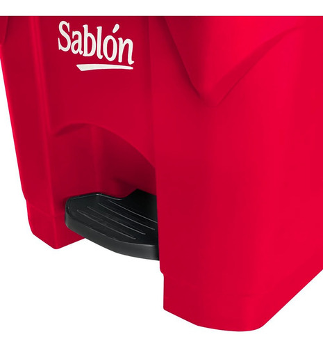 Cesto De Pedal De 30 L Durable Y Resistente