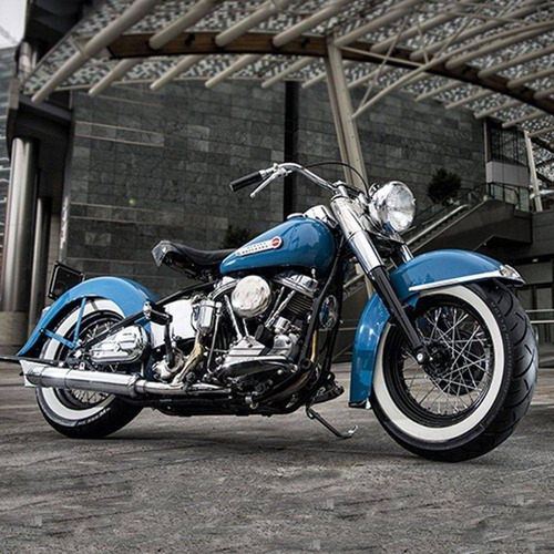 Pneu Traseiro Faixa Branca Harley 130/90-16 Metzeler