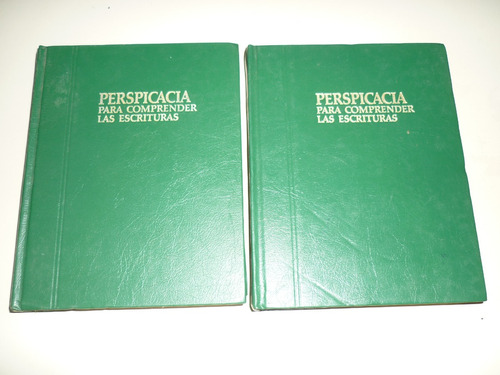 Libro Perspicacia Para Comprender Las Escrituras. Usado.