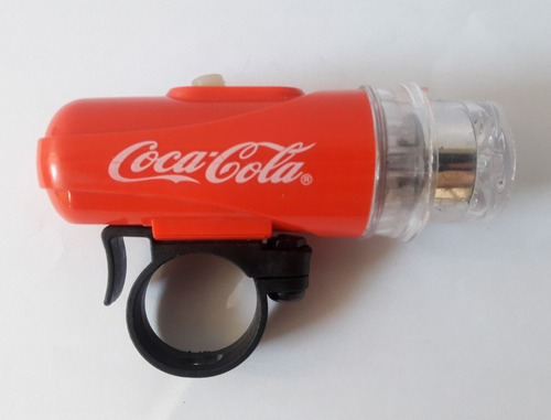 Coca Cola Linterna Trasera Para Bicicleta O De Mano  (usada)