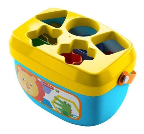 Cubeta Didáctica Insertar Figuras Para Bebé Fisher Price