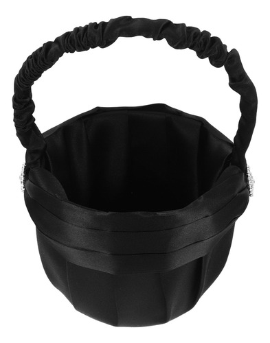 Cesta De Boda Para Niña Con Flor De Mano Con Diamantes De Im