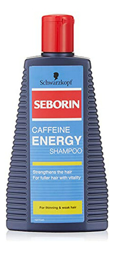 Schwarzkopf Seborin Champú Cafeína-energía-importado De Alem