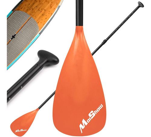 Remo Stand Up Paddle Board, Ajustable De 3 Piezas - Naranja.