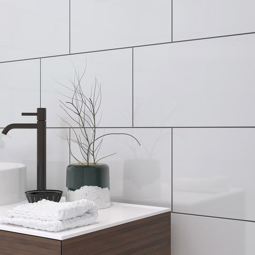 Revestimiento Ceramica Blanca Mate 30x60 1era Rt